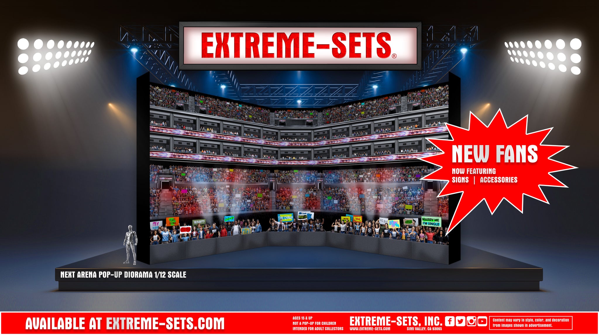 NEXT Arena Pop-Up Diorama 1/12 – Extreme-Sets