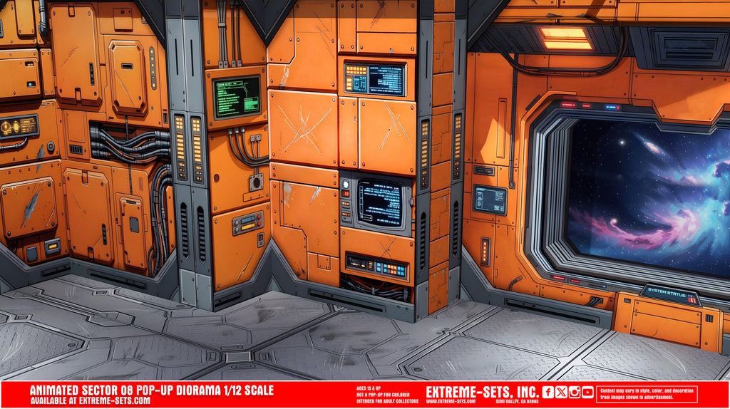 Animated Sector 08 Pop-Up Diorama 1/12 – Extreme-Sets