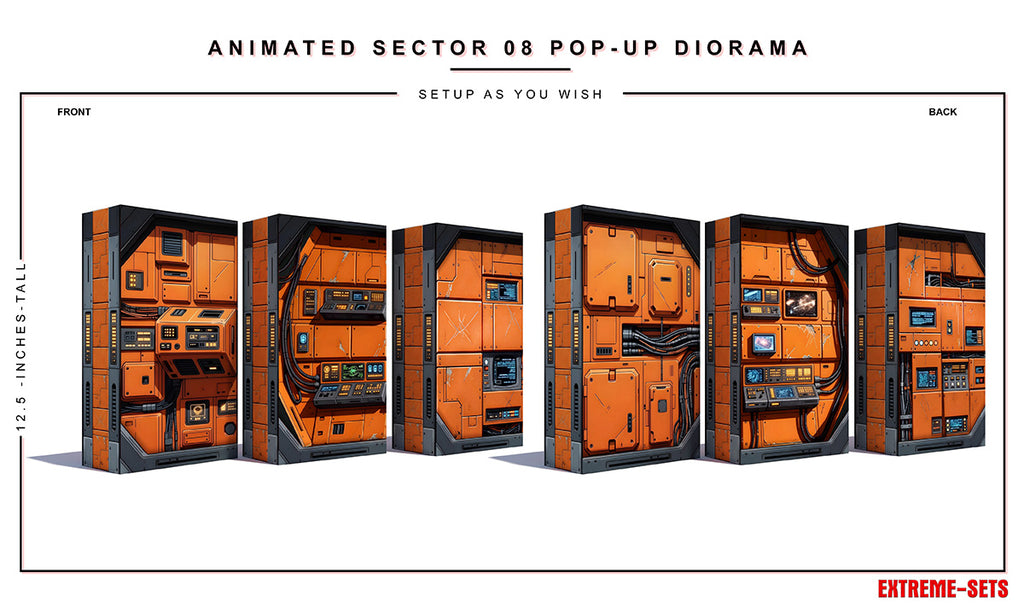 Animated Sector 08 Pop-Up Diorama 1/12 – Extreme-Sets