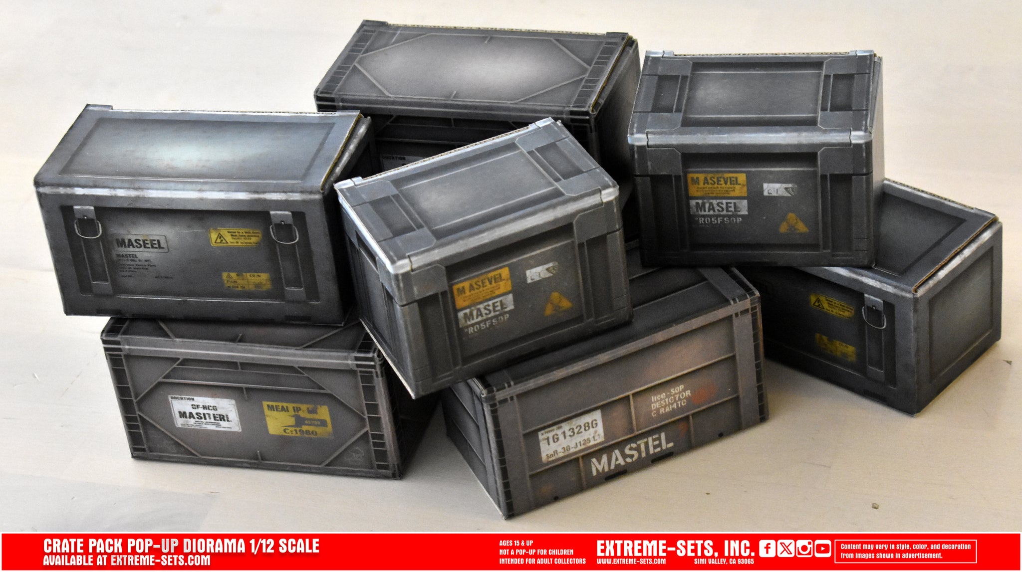 ジオラマ スプラッシュ onedrop diorama ワンドロップ Rustic Crate Pack Pop-Up Diorama 1/12 – Extreme-Sets