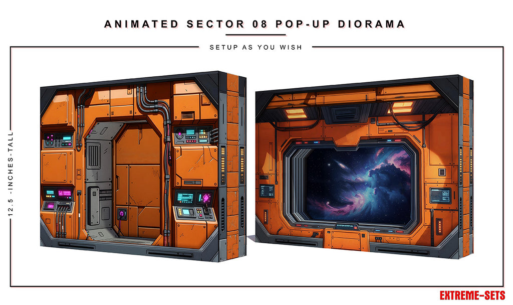 Animated Sector 08 Pop-Up Diorama 1/12 – Extreme-Sets