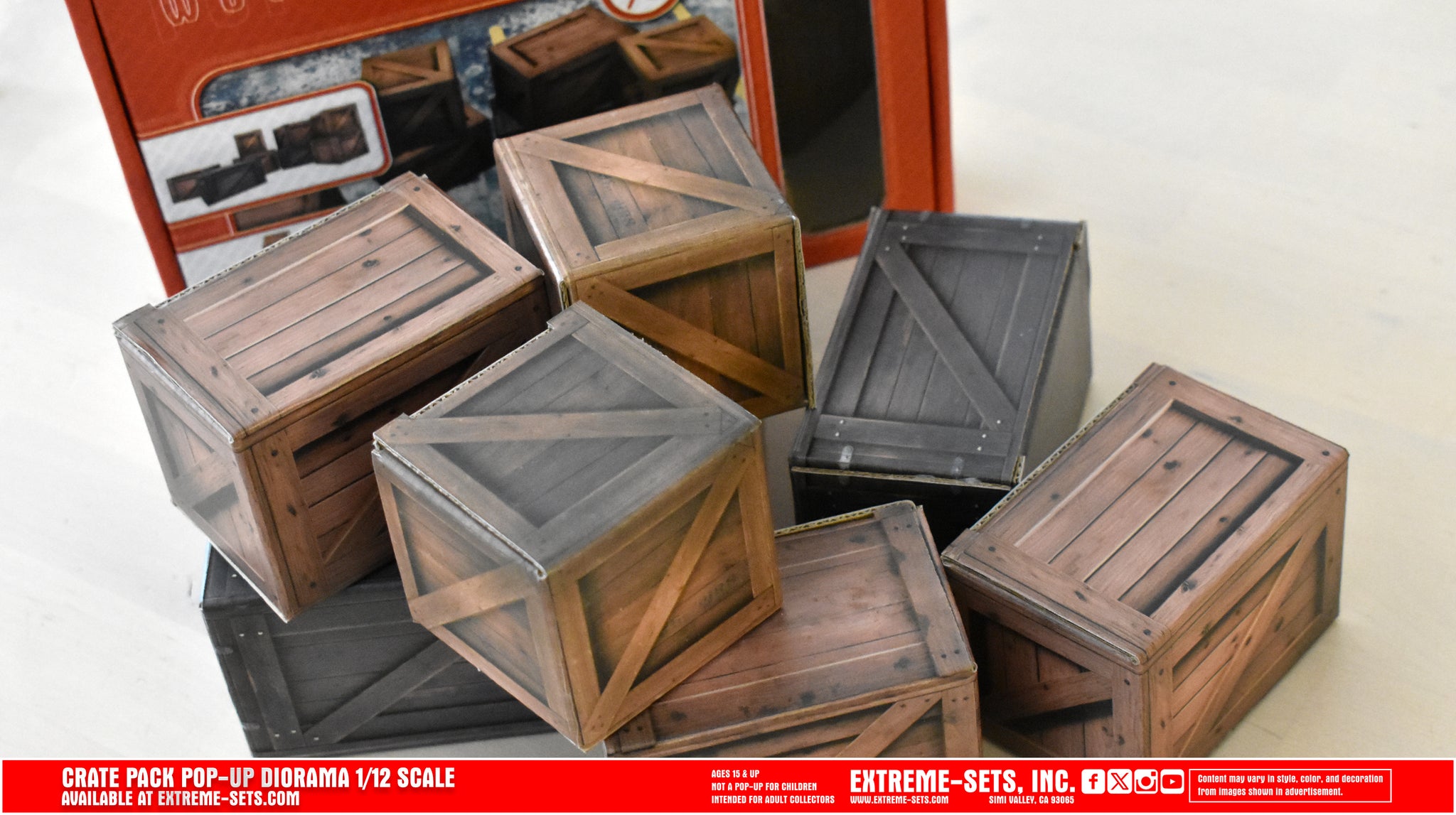 Wooden Pack Pop-Up Diorama 1/12 – Extreme-Sets