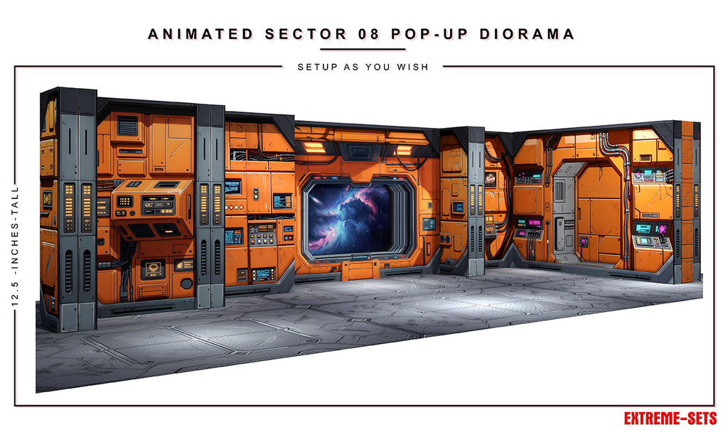 Animated Sector 08 Pop-Up Diorama 1/12 – Extreme-Sets