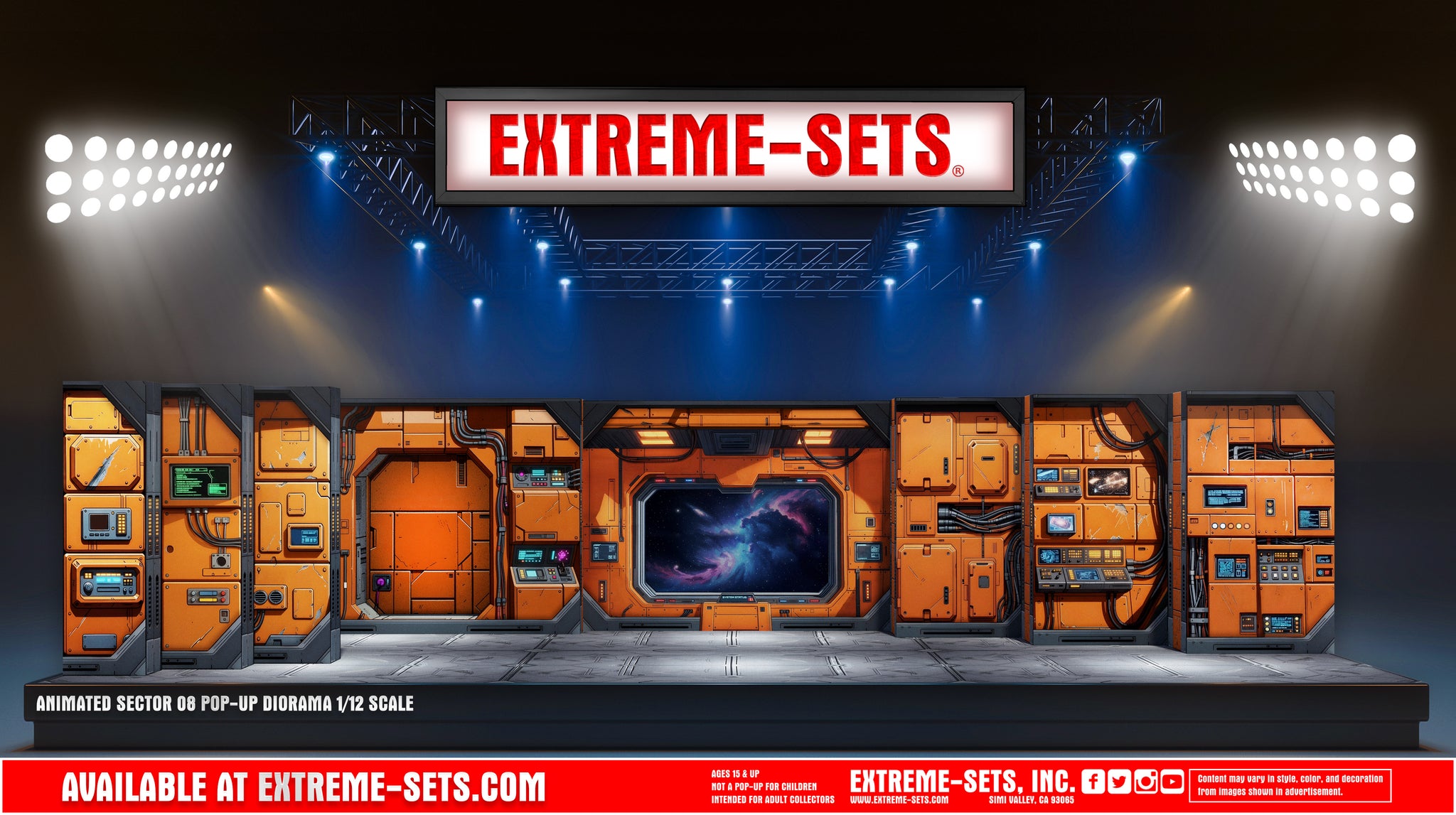 Animated Sector 08 Pop-Up Diorama 1/12 – Extreme-Sets