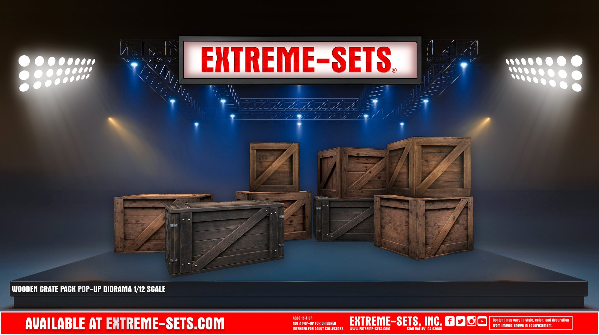 Wooden Pack Pop-Up Diorama 1/12 – Extreme-Sets