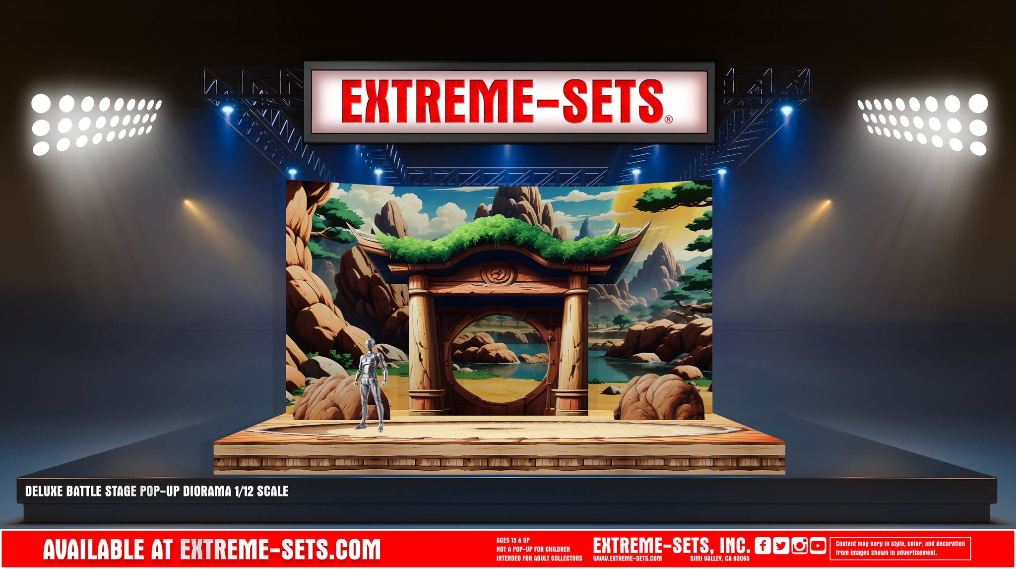diorama　ONE DROP Sector 05 Pop-Up Diorama 1/12 – Extreme-Sets