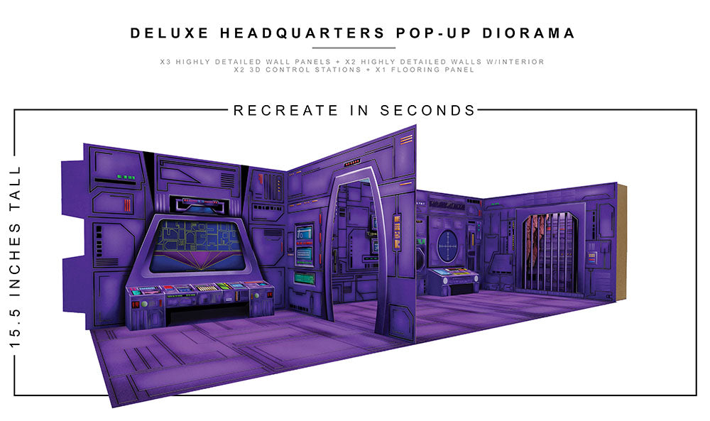 Deluxe Headquarters Pop-Up Diorama 1/12 – Extreme-Sets