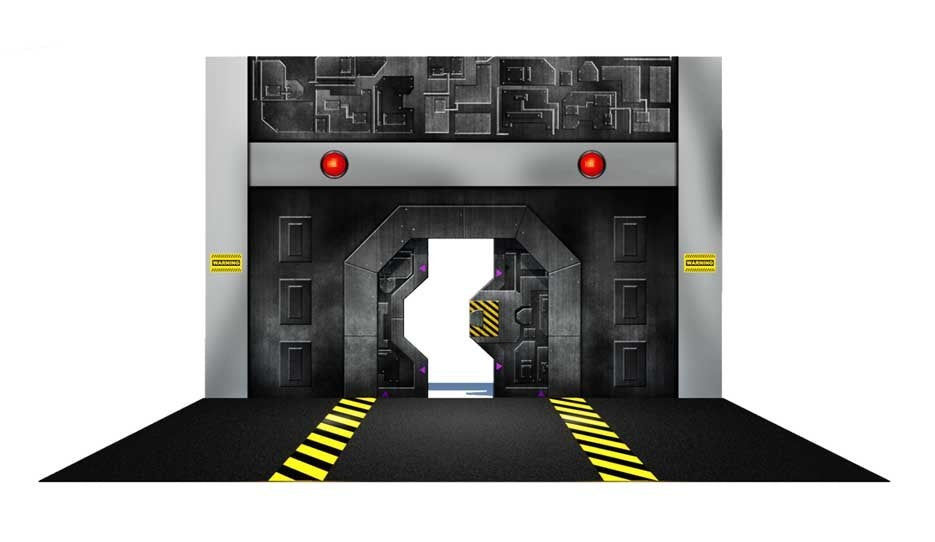 1980's Classic Entrance Set