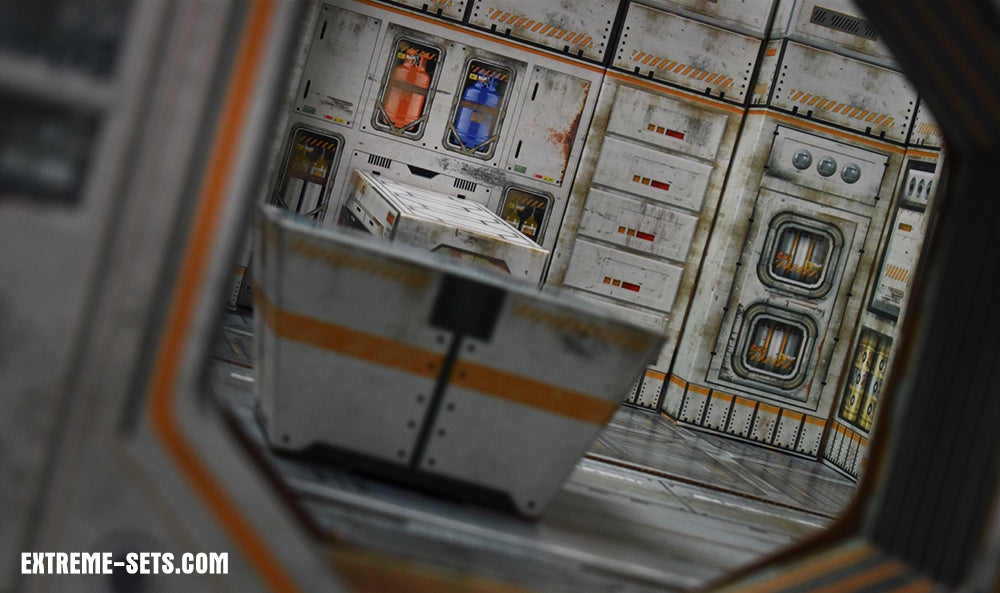 スポーツトイ・アクショントイ Onedrop diorama Extreme Sets Sector 07 Docking Bay + Modular Panel Expansion