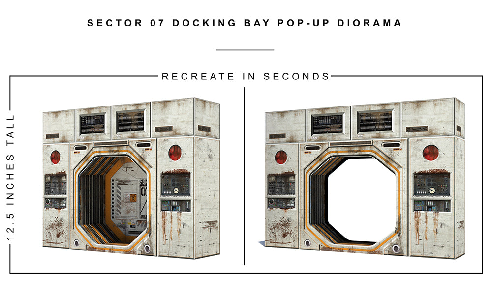 Sector 07 Docking Bay Pop-Up Diorama 1/12 – Extreme-Sets