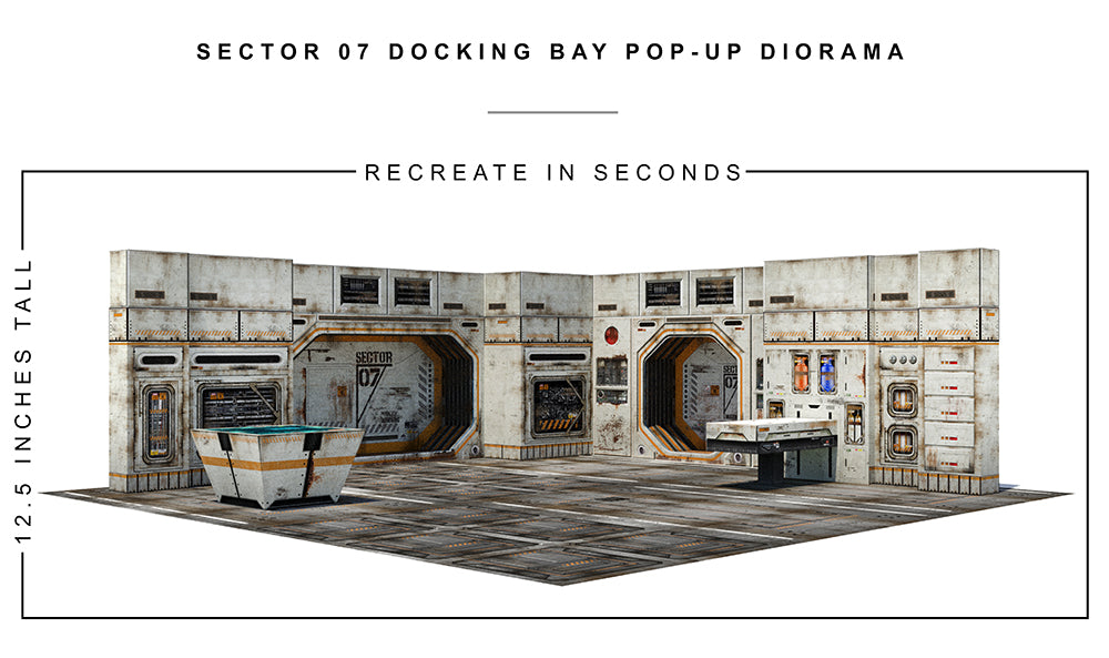 Warehouse Loading Bay  Diorama, Toys photography, Star wars figures