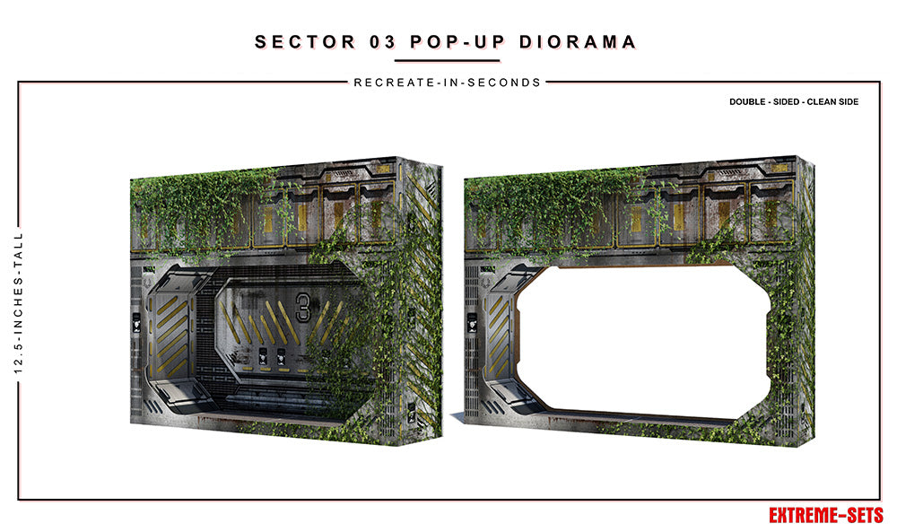 Sector 03 Pop-Up Diorama 1/12 – Extreme-Sets Sector 03 Pop-Up Diorama 1/12 – Extreme-Sets