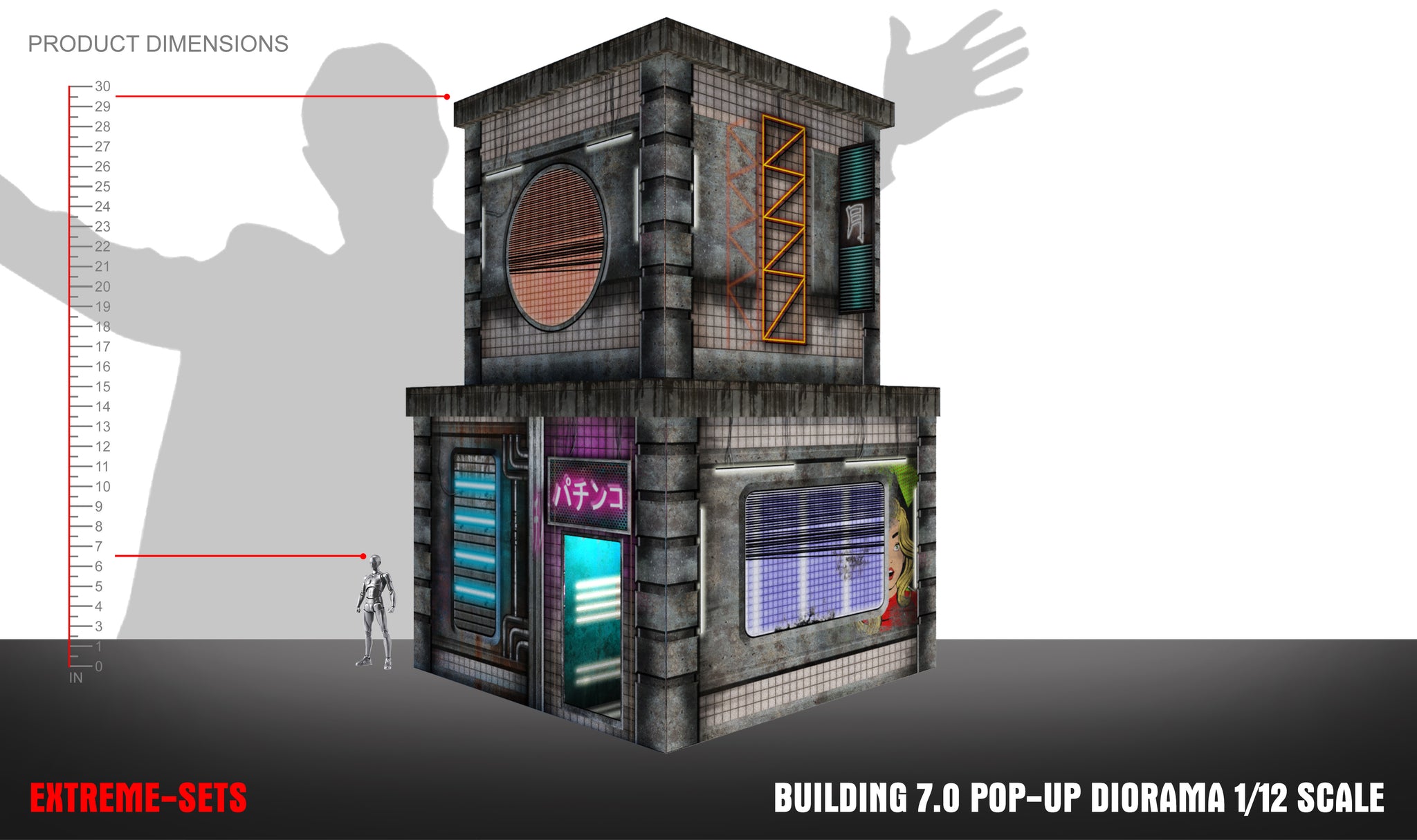 Building 7.0 Pop-Up Diorama 1/12 – Extreme-Sets